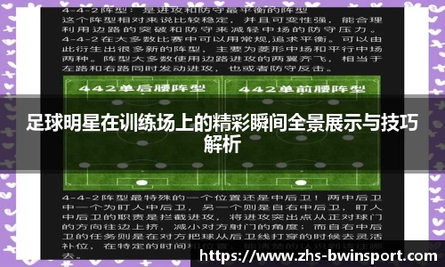 足球明星在训练场上的精彩瞬间全景展示与技巧解析